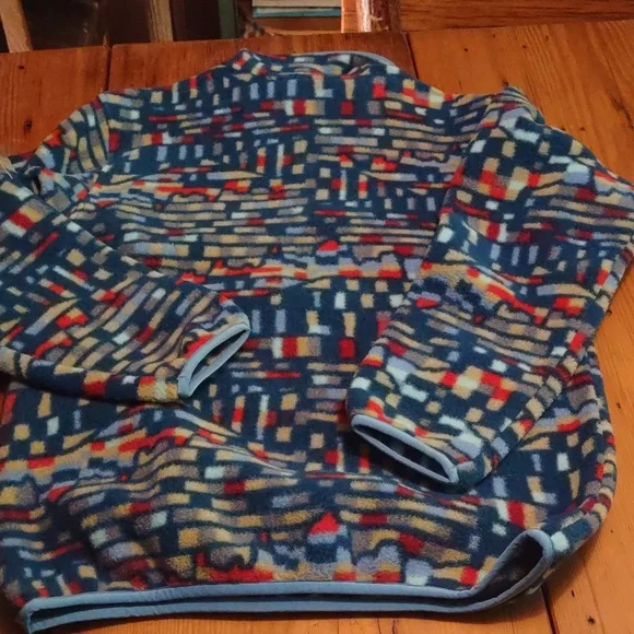 Nwt Patagonia youth sz xl 14 synchilla fleece pullover great colors and …